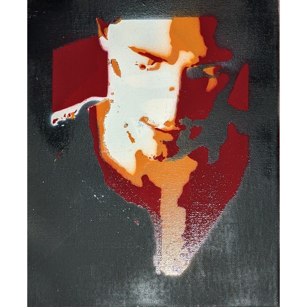 Uncharted Spray Paint Art Piece